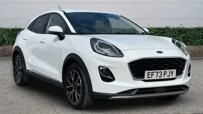 Used Ford Puma Titanium 125 HP (91 kW) 2023 White SUV