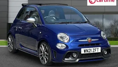 Used Abarth 595C Turismo 167 HP (122 kW) 2021 Blue Cabriolet