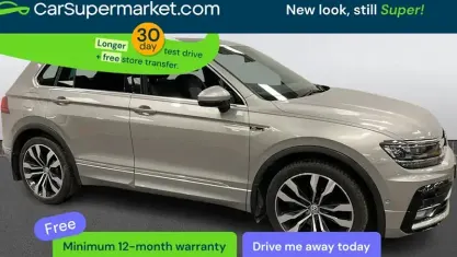 Usado VW Tiguan R-line 150 HP (110 kW) 2018 Prateado SUV
