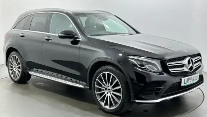 Used Mercedes GLC250 AMG Line Premium 204 HP (150 kW) 2019 Black SUV