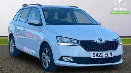 White Used 2021 Skoda Fabia SE Estate | £14,299 (Fair price)