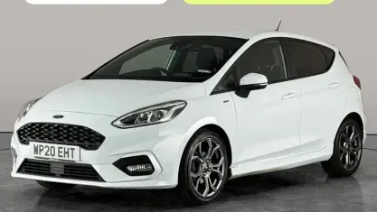 Used Ford Fiesta ST-Line 95 HP (69 kW) 2020 White Hatchback