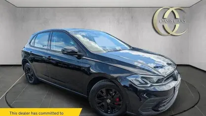 Used VW Polo Life 95 HP (69 kW) 2022 Black Hatchback