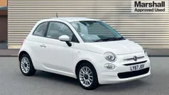 White Used 2018 Fiat 500 Pop Star Hatchback | £5,494 (Fair price)