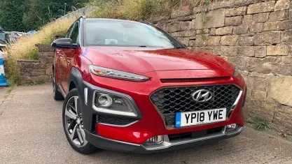 Used Hyundai Kona Premium 177 HP (130 kW) 2018 Red SUV