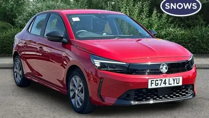 Used Vauxhall Corsa Design Edition 75 HP (55 kW) 2024 Red Hatchback