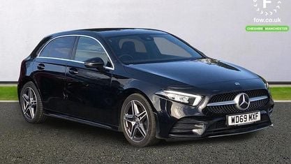 Używany Mercedes A180 Active 136 KM (100 kW) 2020 Czarny Hatchback