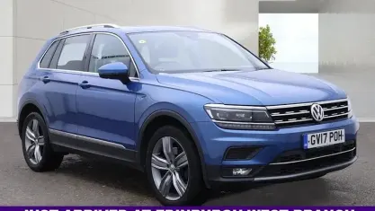 Used VW Tiguan SEL 180 HP (132 kW) 2017 Blue SUV