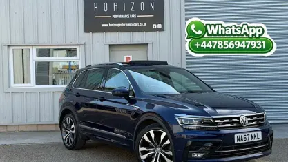 Usado VW Tiguan R-line 180 CV (132 kW) 2017 Azul SUV