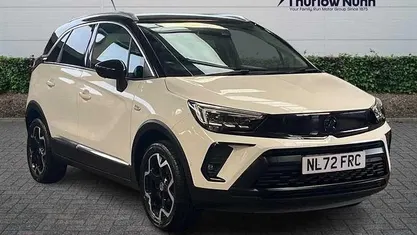 Used Vauxhall Crossland Ultimate 131 HP (96 kW) 2023 White SUV