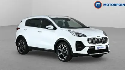 Used Kia Sportage GT-Line 136 HP (100 kW) 2019 White SUV