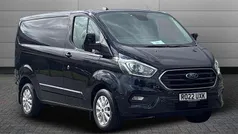 Black Used 2022 Ford Transit Custom Limited Van | £21,588 (Good price)