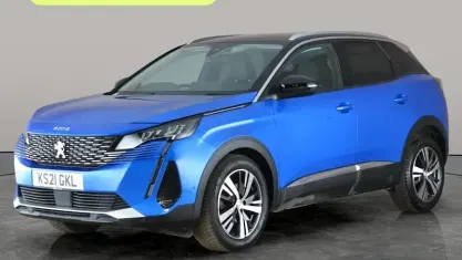 Used Peugeot 3008 Allure Premium 131 HP (96 kW) 2021 Blue SUV