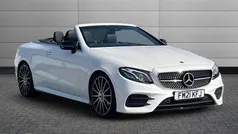 White Used 2021 Mercedes E300 AMG line Cabriolet | £36,995 (Good price)