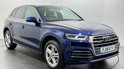 Blue Used 2018 Audi Q5 S-Line SUV | £17,276 (Super price)