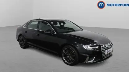 Second-hand Audi A4 S-Line 150 CP (110 kW) 2019 Negru Berlinǎ