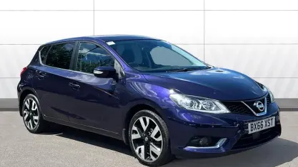 Used Nissan Pulsar Tekna 116 HP (85 kW) 2016 Blue Hatchback