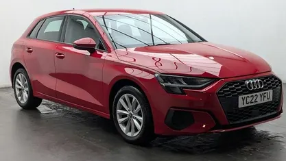 Red Used 2022 Audi A3 Sportback Design Hatchback | £18,950 (Fair price)