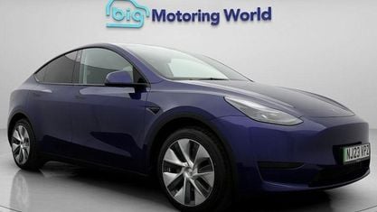 Używany Tesla Model Y RWD 250 kW (340 KM) 2023 Niebieski SUV