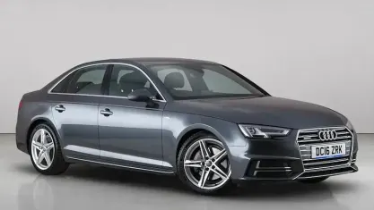 Used Audi A4 S-Line 218 HP (160 kW) 2016 Grey Sedan
