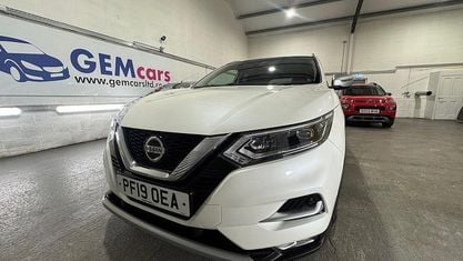 Second-hand Nissan Qashqai N-Motion 140 CP (102 kW) 2019 Alb SUV