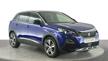 Used Peugeot 3008 GT-line 131 HP (96 kW) 2019 Blue SUV
