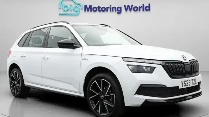 Used Skoda Kamiq Monte Carlo 150 HP (110 kW) 2023 White SUV