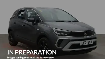 Used Vauxhall Crossland SRi 110 HP (80 kW) 2021 Grey SUV