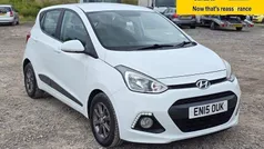 White Used 2015 Hyundai i10 Premium Hatchback | £7,380 (Fair price)
