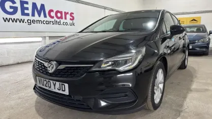 Used Vauxhall Astra Business Edition 110 HP (80 kW) 2020 Black Hatchback