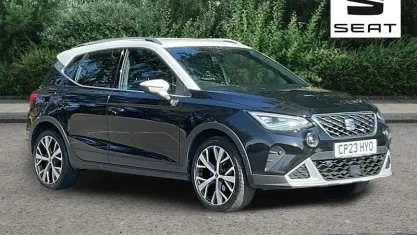 Used Seat Arona Xperience Lux 110 HP (80 kW) 2023 Black SUV