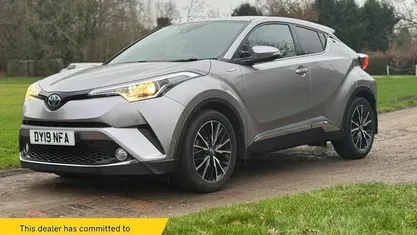 Silver Used 2019 Toyota C-HR SUV | £14,775 (Fair price)