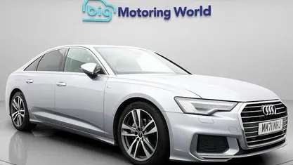 Silver Used 2021 Audi A6 S-Line Sedan | £21,500 (Fair price)