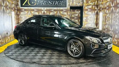 Usado Mercedes C63S AMG Premium 476 CV (350 kW) 2018 Berlina