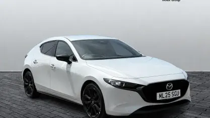 Used Mazda 3 Homura-Line 140 HP (102 kW) 2025 White Hatchback