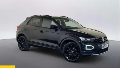Used VW T-Roc Black Edition 150 HP (110 kW) 2021 Black SUV