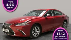 Red Used 2021 Lexus ES300H Sedan | £22,862 (Good price)