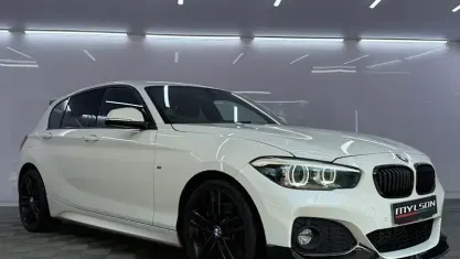 Used BMW 120 M Sport 190 HP (139 kW) 2019 White Hatchback