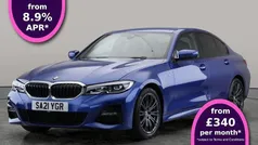 Blue Used 2021 BMW 320 M Sport Sedan | £22,856 (Fair price)