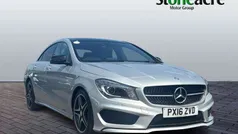 Silver Used 2016 Mercedes CLA220 AMG line Sedan | £12,525 (Fair price)