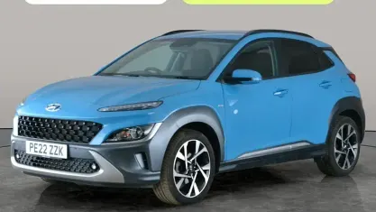 Used Hyundai Kona Premium 120 HP (88 kW) 2022 Blue SUV