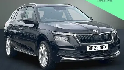Used Skoda Kamiq SE L Executive 110 HP (80 kW) 2023 Black magic SUV