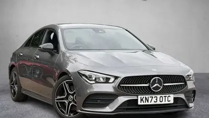 Used Mercedes CLA220 AMG line 190 HP (139 kW) 2023 Grey Coupe