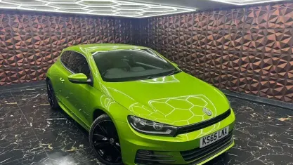 Used VW Scirocco R-line 184 HP (135 kW) 2016 Green Coupe