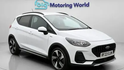 Used Ford Fiesta Active 125 HP (91 kW) 2022 White Hatchback
