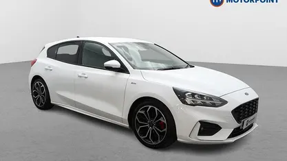 White Used 2020 Ford Focus ST-Line X Hatchback | £14,149 (Fair price)