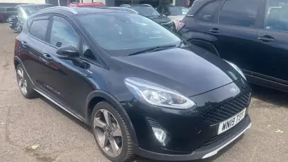 Used Ford Fiesta Active 125 HP (91 kW) 2019 Black Hatchback