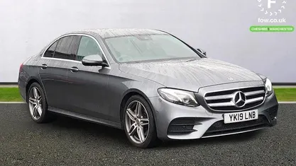 Used Mercedes E220 AMG line 194 HP (142 kW) 2019 Grey Sedan