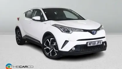 Used Toyota C-HR Design 122 HP (89 kW) 2018 White SUV