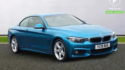 Used BMW 420 Comfort Edition 184 HP (135 kW) 2019 Blue Cabriolet